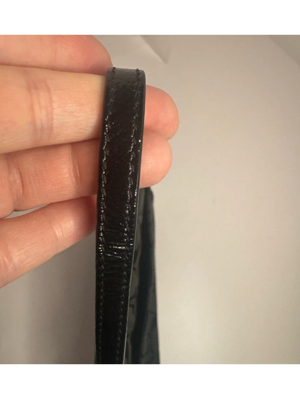 #305 Coach Signature Jacquard Large Flap Wallet Wristlet with Patent Leather - Picture 9 of 13